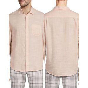 Rails NWT Wyatt Solid Shirt Peach Large